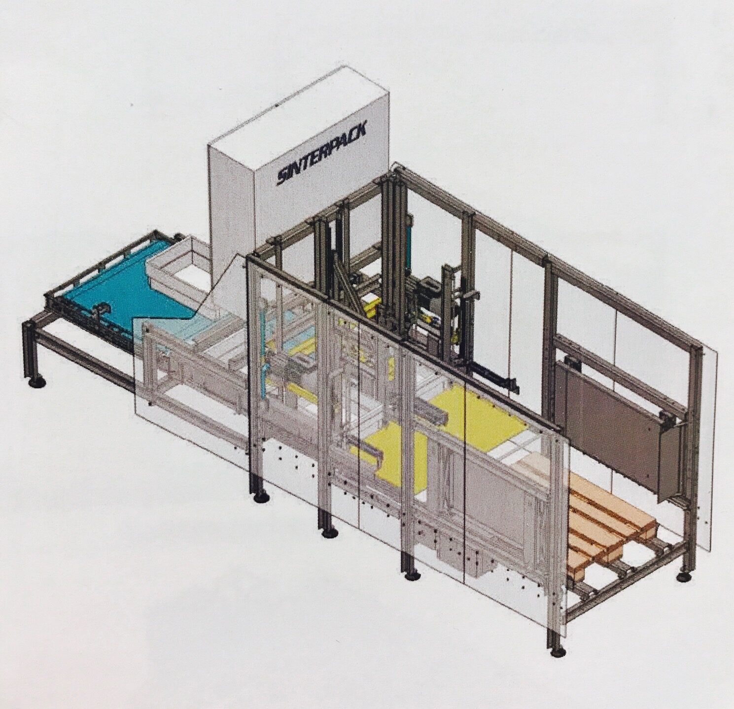 Apilador paletizador