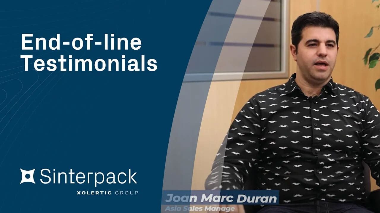 Sinterpack end of line testimonials