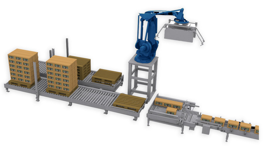 Render paletizacion industrial